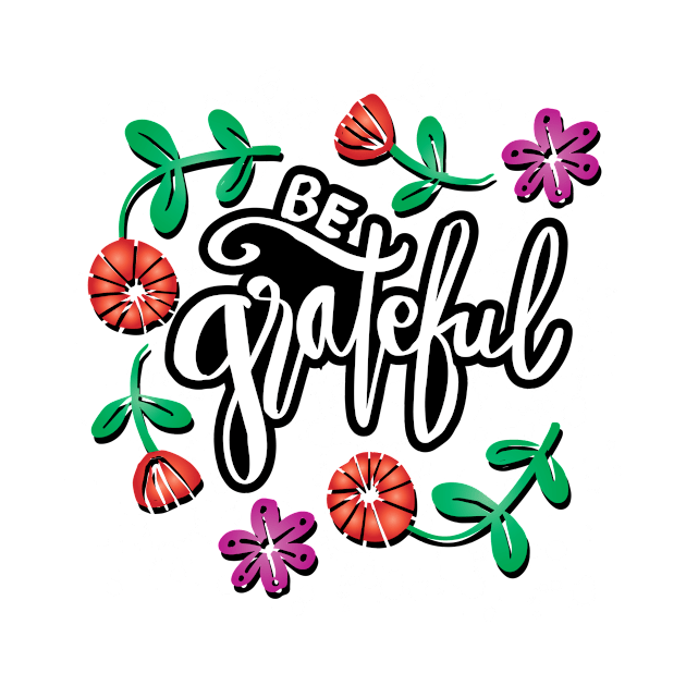 Be grateful hand lettering by Handini _Atmodiwiryo