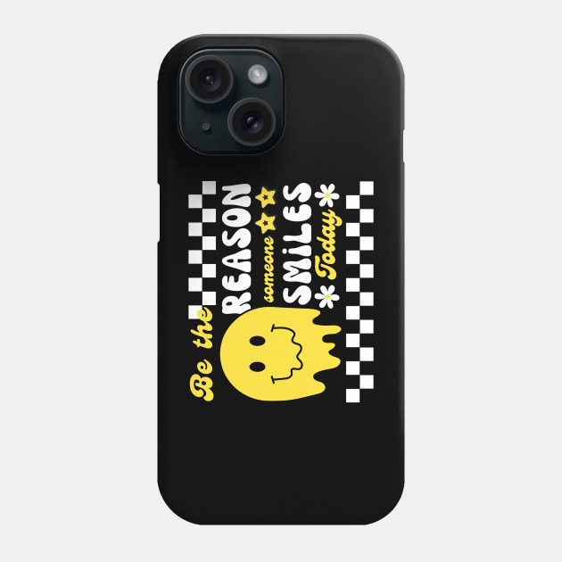 Be the reason someone smiles - Celebration Phone Case by JunThara