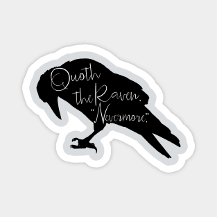 Quoth The Raven Nevermore Magnet