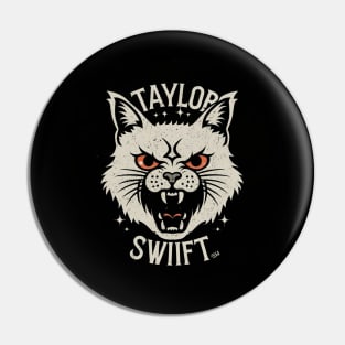 Angry Cat Swift Pin