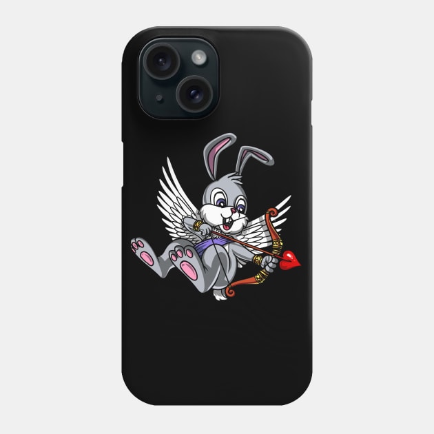 Rabbit Cupid Phone Case by underheaven