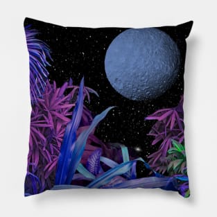 Neon Plants Pillow