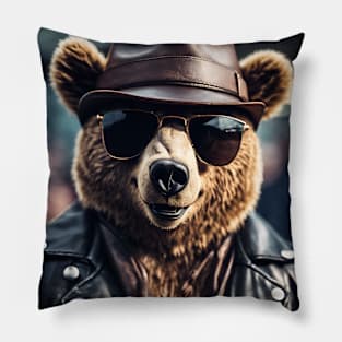 Funny bear Pillow