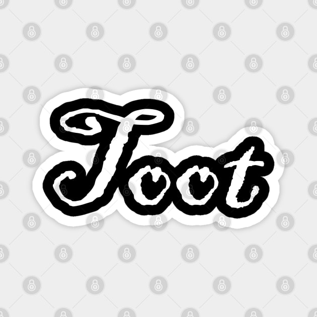 Fancy Toot Magnet by DennisMcCarson