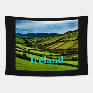 The patchwork fields of Ireland Tapestry