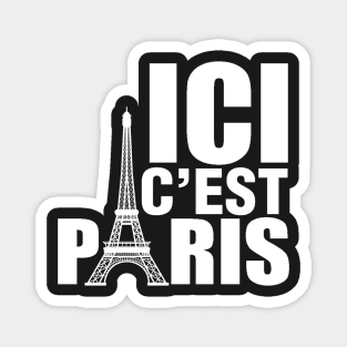 Ici c'est Paris t-shirt Magnet