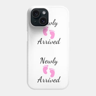 Newly Arrived - Pink New Baby Girl Shower Favor Pack Phone Case