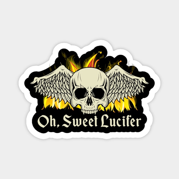 Oh, sweet Lucifer Magnet by Musical Hell