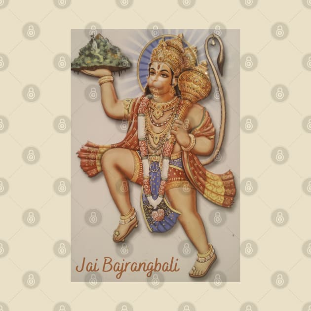 Hanuman Jai Bajrangbali by BhakTees&Things