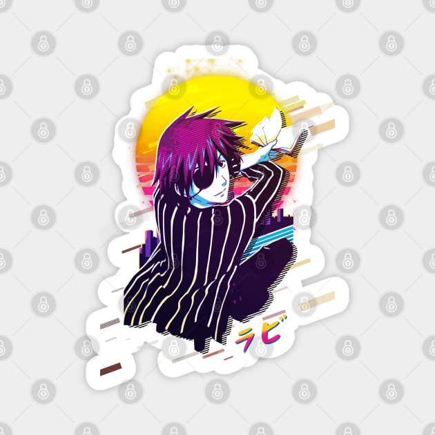 D.Gray-man - Lavi Magnet by 80sRetro