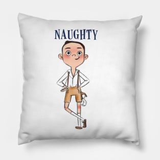 Naughty boy Pillow