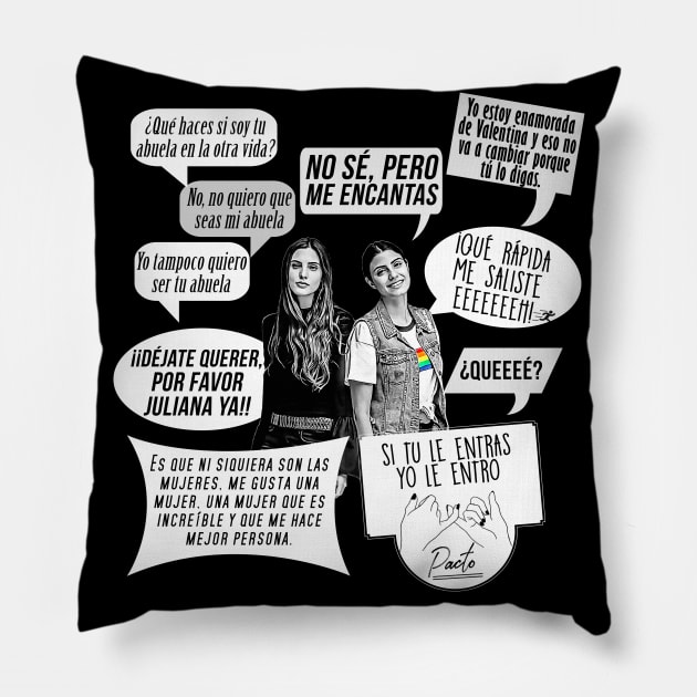 Juliantina Quotes Pillow by samaritan100