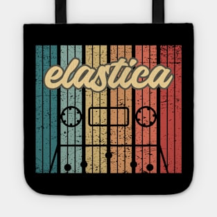 elastica cassette retro vintage Tote