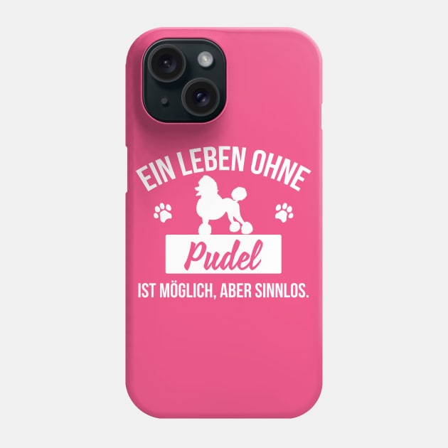 Poodle Phone Case by nektarinchen