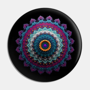 colorful mandala Pin