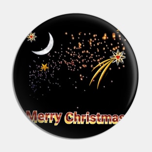 merry christmas art Design. Pin