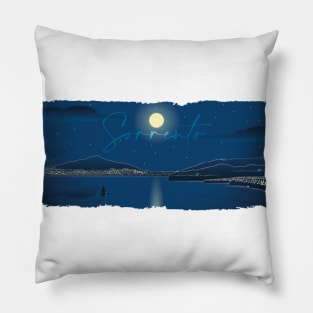 Sorrento by Night Pillow