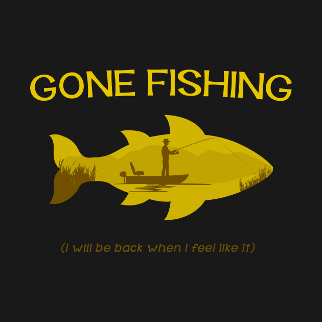 Gone Fishing.. by MellowGroove