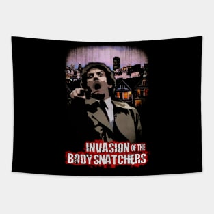 Invasion of the Body Snatchers 1978 Fan Art Design Tapestry