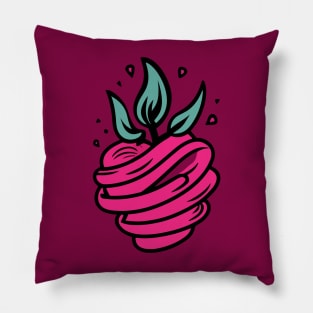 Sweet Raspberry Pillow