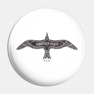 Currituck Beach, NC Summertime Vacationing Bird Flight Pin