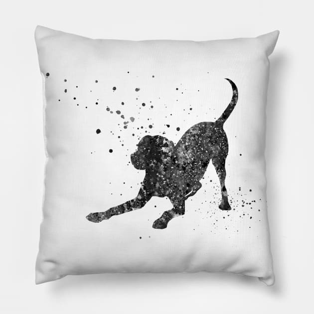 Labrador Pillow by RosaliArt