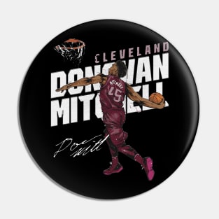 Donovan Mitchell Cleveland Slam Pin