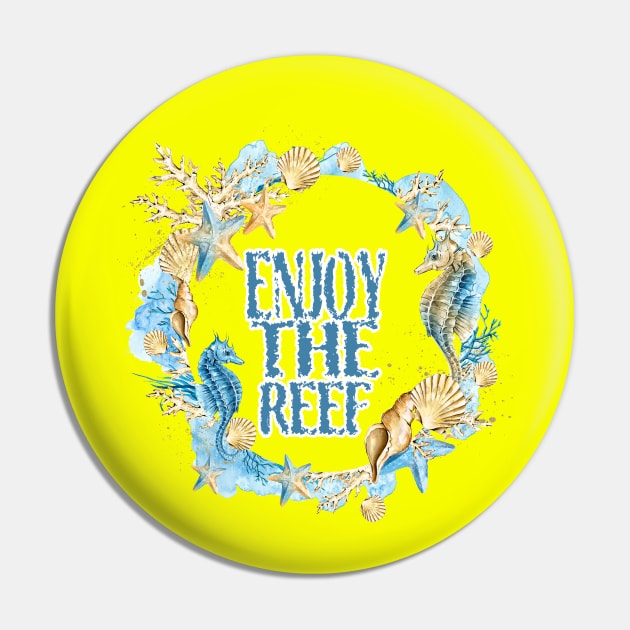 reef Pin by focusLBdesigns