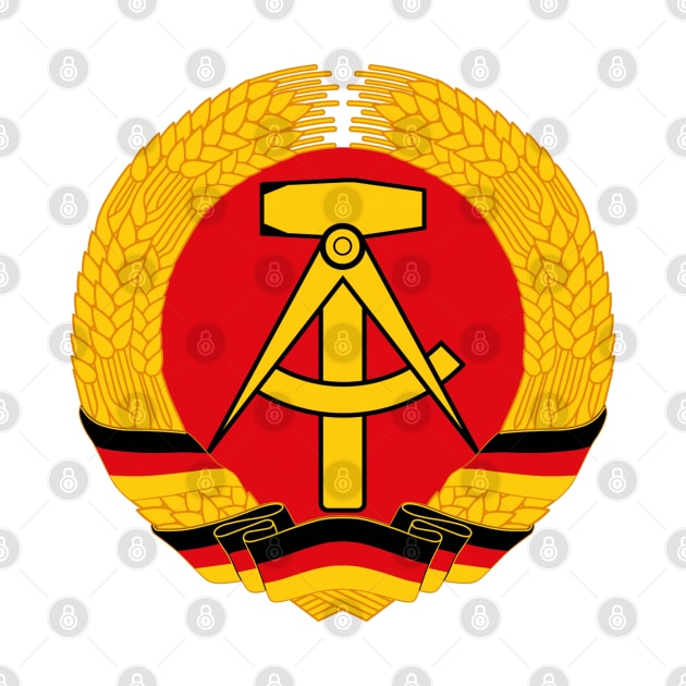 DDR GDR East Germany Emblem Hammer Transparent by ArtFay