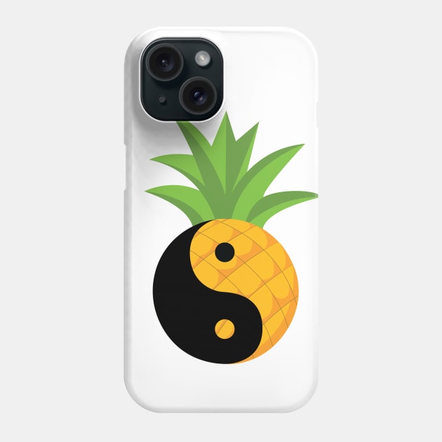 Presenting Yin & Yang Pineapple Phone Case by MasondeDesigns