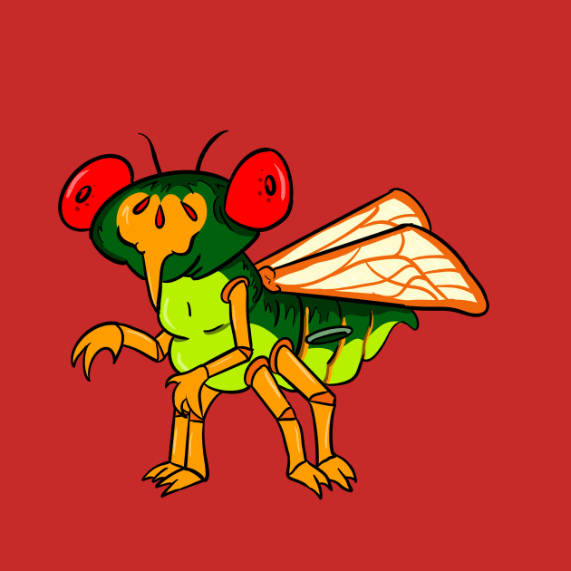 Cicada Friend by GeekVisionProductions