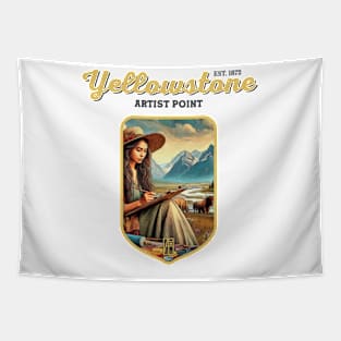 USA - NATIONAL PARK - YELLOWSTONE - Yellowstone Artists Point - 16 Tapestry