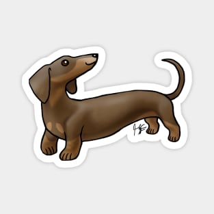 Dog - Dachshund - Brown and Tan Magnet