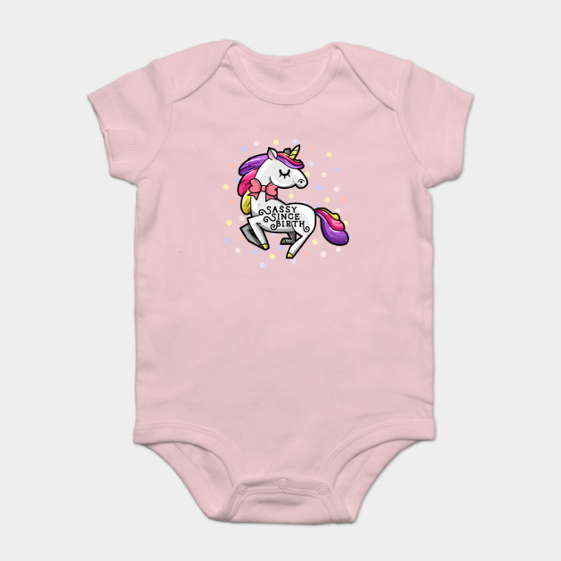 baby born onesie unicorn