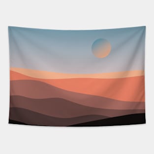 Desert Moon Tapestry