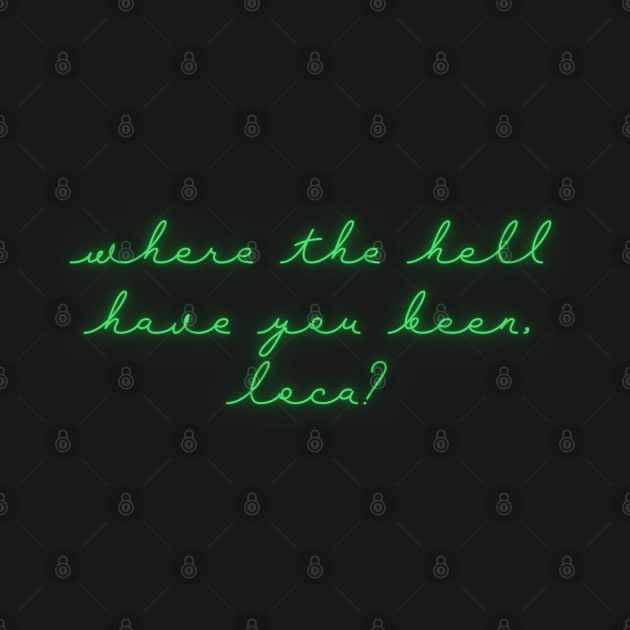 Neon Green Bella Where Have You Been Loca by jocela.png