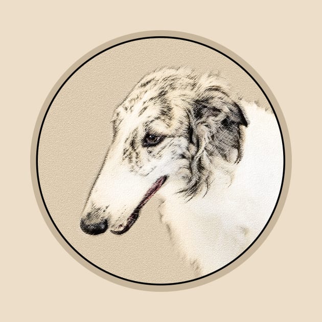 Borzoi (Silver Brindle) by Alpen Designs