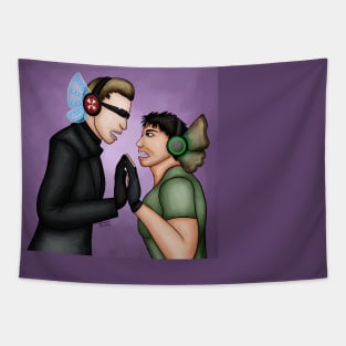 Wesker x Redfield Tapestry