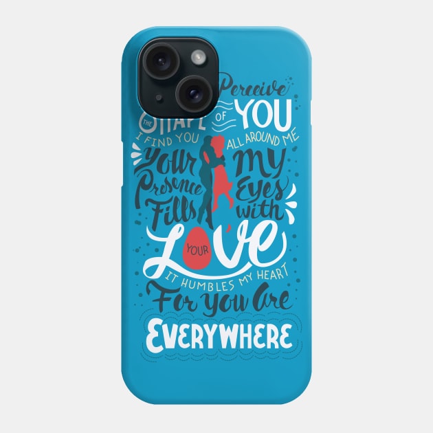 The Shape of You Phone Case by reglapid