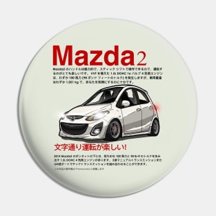 Mazda 2 2010 Japan Magazine style Pin