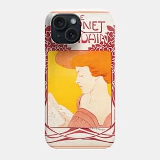 Le Carnet Mondain, 1901 Phone Case