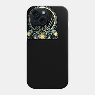 Cyber lady steampunk artwork Phone Case