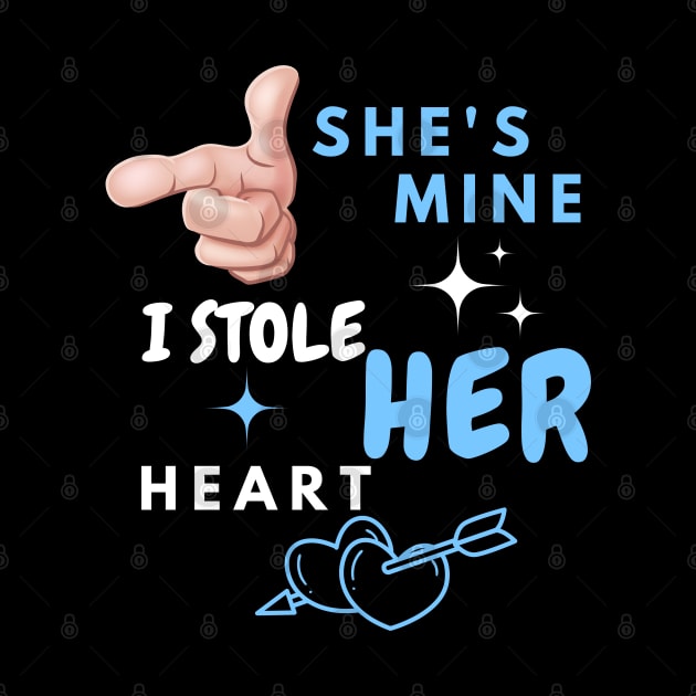 She’s Mine  A Bold Statement Tee by FreshIdea8