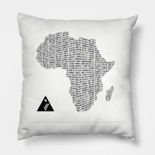 BINARY AFRICA by AfreeKA -1 Pillow