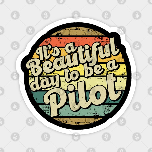 Pilot job gifts Magnet by SerenityByAlex