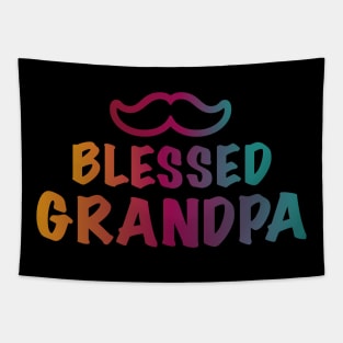 Blessed Grandpa Tapestry