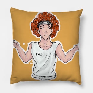 Indifferent Boy Pillow