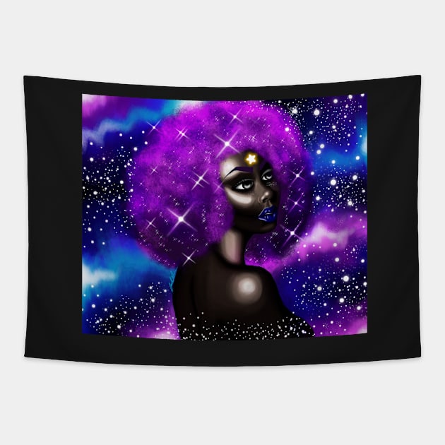 Lady Starlight Tapestry by RoxyJoCreations
