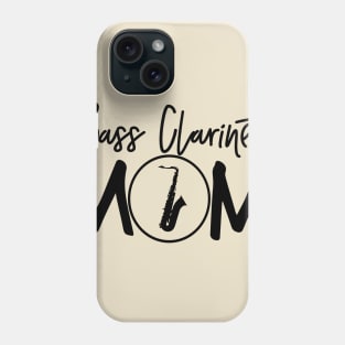 Marching Band - Funny Bass Clarinet Mom Gift Phone Case