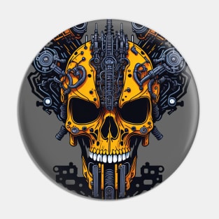 Mecha Skull S02 D85 Pin